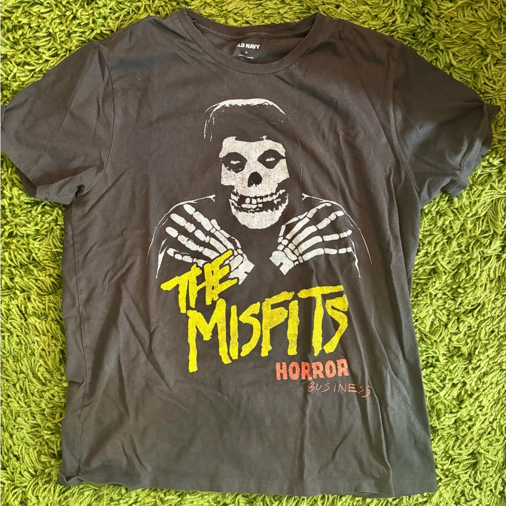 Misfits punk rock horror business skull Halloween kick ass spooky t shirt